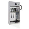 ARMADIETTO STERILIZZATORE INOX 14 COLTELLI