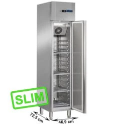 ARMADIO REFRIGERATO PROFESSIONALE -18/-22° FULL OPTIONAL 46,9X72,5 H199