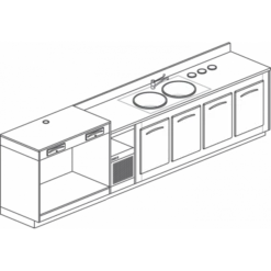 BANCO BAR CM 350 4 VANI