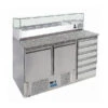 BANCO PIZZA 2 ANTE CM.140X70 + VETRINA 33/38 + CASSETTIERA 140X70 H102 -Vendite Arrigoni banco pizza 2 ante cm140x70 vetrina 3338 cassettiera
