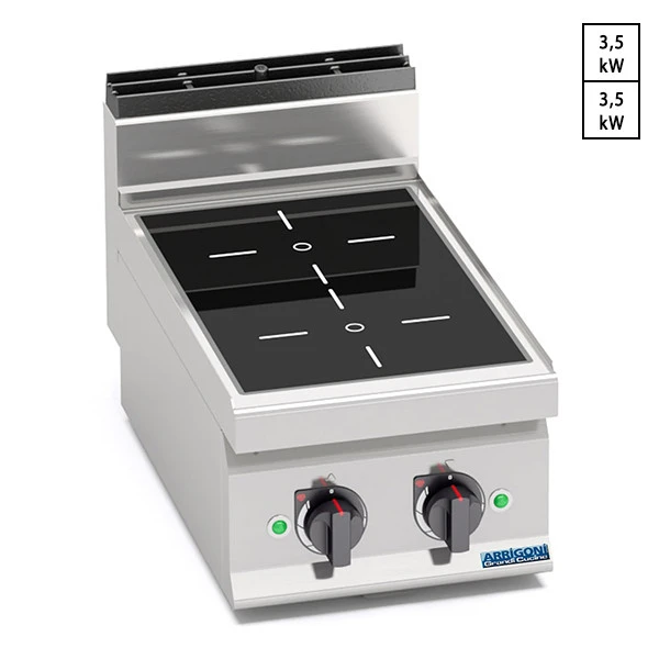 CUCINA PROFESSIONALE A INDUZIONE 2 CAMPI DA BANCO P.70 3 CUCINA PROFESSIONALE A INDUZIONE 2 CAMPI DA BANCO P.70