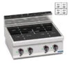 CUCINA PROFESSIONALE A INDUZIONE 4 CAMPI DA BANCO P.70 1 CUCINA PROFESSIONALE A INDUZIONE 4 CAMPI DA BANCO P.70 -Vendite Arrigoni cucina a induzione 4 campi da banco p70