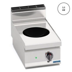 CUCINA PROFESSIONALE A INDUZIONE WOK DA BANCO P.70