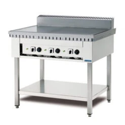 CUOCIPIADA ELETTRICO SU GAMBE PIANO INOX