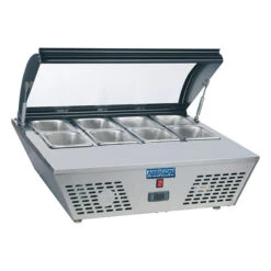 ESPOSITORE REFRIGERATO DA BANCO +2/+12°C 76,7X61,2 H32,8