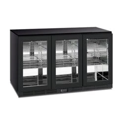 ESPOSITORE REFRIGERATO STATICO CON AGITATORE 3 ANTE -2/+10°