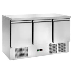 SALADETTE +2/+8° 3 ANTE PIANO INOX 136,5X70 H85
