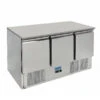 SALADETTE REFRIGERATO 3 ANTE 136,5X70 H85 CM +2/+8° -Vendite Arrigoni saladette refrigerato 3 ante 1365x70 h85 cm