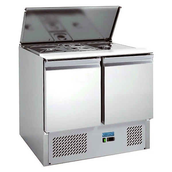 SALADETTE REFRIGERATO STATICO 2 ANTE 104,5X70 H85 CM +2/+8° 3 SALADETTE REFRIGERATO STATICO 2 ANTE 104,5X70 H85 CM +2/+8°
