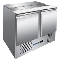 SALADETTE REFRIGERATO STATICO 2 ANTE +2/+8° 104,5X70 H85 CM
