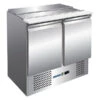 SALADETTE REFRIGERATO STATICO 2 ANTE +2/+8° 90X70 H85 CM -Vendite Arrigoni saladette refrigerato statico 2 ante 28 90x70 h85 cm