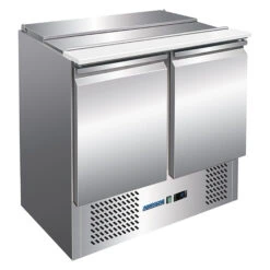 SALADETTE REFRIGERATO STATICO 2 ANTE +2/+8° 90X70 H85 CM