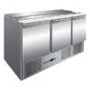 SALADETTE REFRIGERATO STATICO 3 ANTE +2/+8° 136,5X70 H85 CM -Vendite Arrigoni saladette refrigerato statico 3 ante 28 1365x70 h85 cm