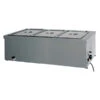 TAVOLA CALDA BAGNOMARIA DA BANCO +30/+90° -Vendite Arrigoni tavola calda bagnomaria da banco