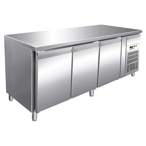 TAVOLO REFRIGERATO PROFESSIONALE 3 ANTE -2/+8° + CASS. NEUTRO 3 TAVOLO REFRIGERATO PROFESSIONALE 3 ANTE -2/+8° + CASS. NEUTRO