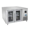 TAVOLO REFRIGERATO PROFESSIONALE GN1/1 2 ANTE VETRO 0/+8° -Vendite Arrigoni tavolo refrigerato gn11 2 ante vetro 08