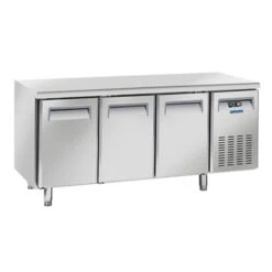 TAVOLO REFRIGERATO PROFESSIONALE P.60 3 ANTE -2/+8°