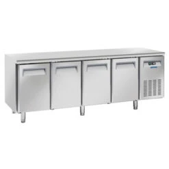 TAVOLO REFRIGERATO PROFESSIONALE P.60 4 ANTE -18/-22°