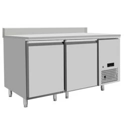 TAVOLO REFRIGERATO PROFESSIONALE PASTICCERIA 0/+8° CLASSE A 2 ANTE + ALZATINA