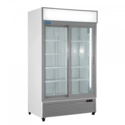 VETRINA DOPPIA PORTA SCORREVOLE VENTILATO 0/+10° 113X70 H202,3