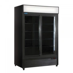 VETRINA DOPPIA PORTA SCORREVOLE VENTILATO 0/+10° 133X70 H202,3